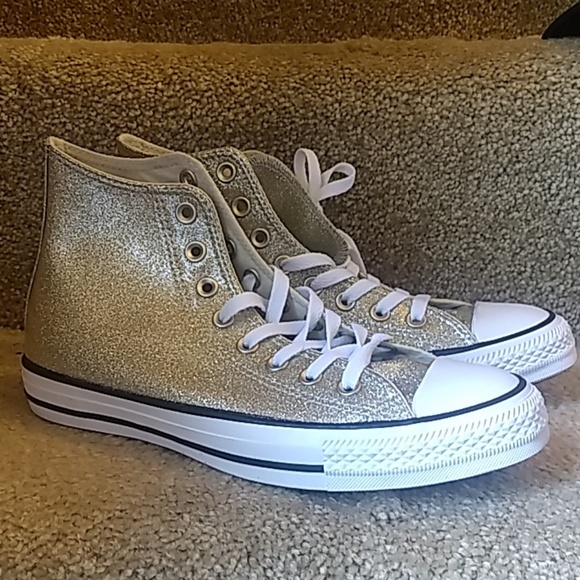 gold glitter converse womens